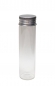 Preview: Reagenzglas 100x26mm, Gewinde PP25, 37ml inkl. Aludeckel silber glänzend mit Rollrand